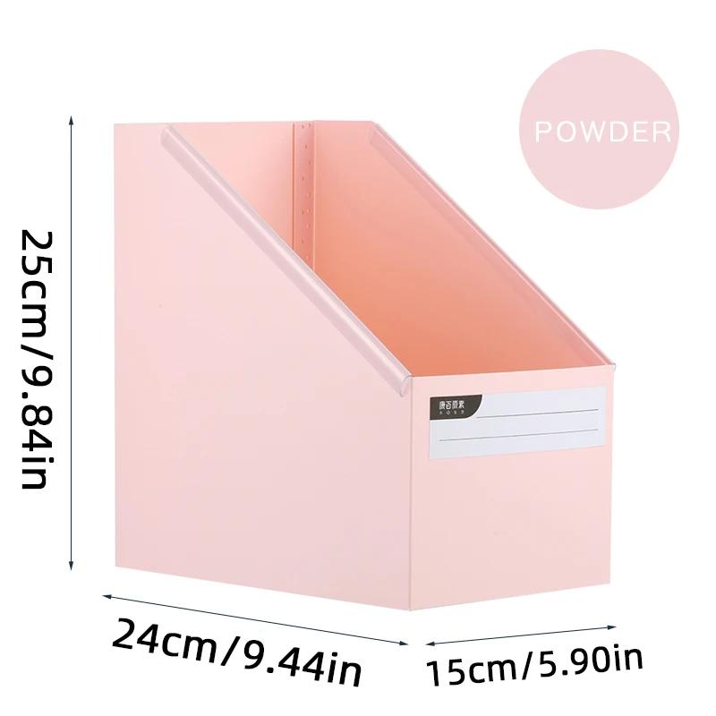 Student Foldable Desktop Books Sorting Storage Box A4 Size Office Stationery For Various Functions