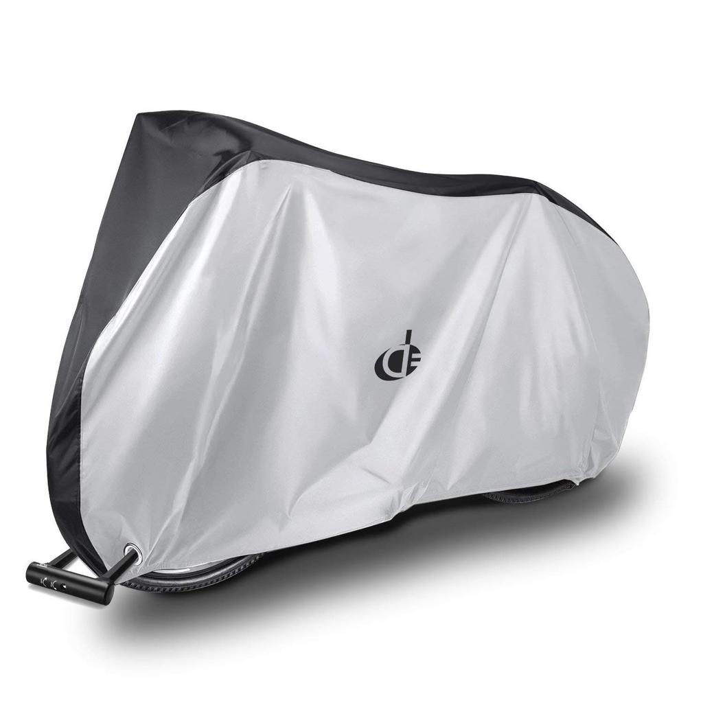 Bicycle UV with Storage Fits Up to Double Elite Kids' Cover, Waterproof, Thick, Durable, Water-Repellent, Protection, Windproof, Bag, Tear-Resistant,