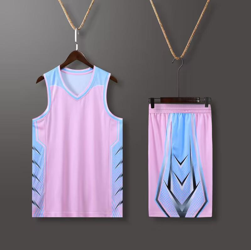 Custom Printed Plus Size Basketball Uniform Set - Men's Team Sports Jerseys