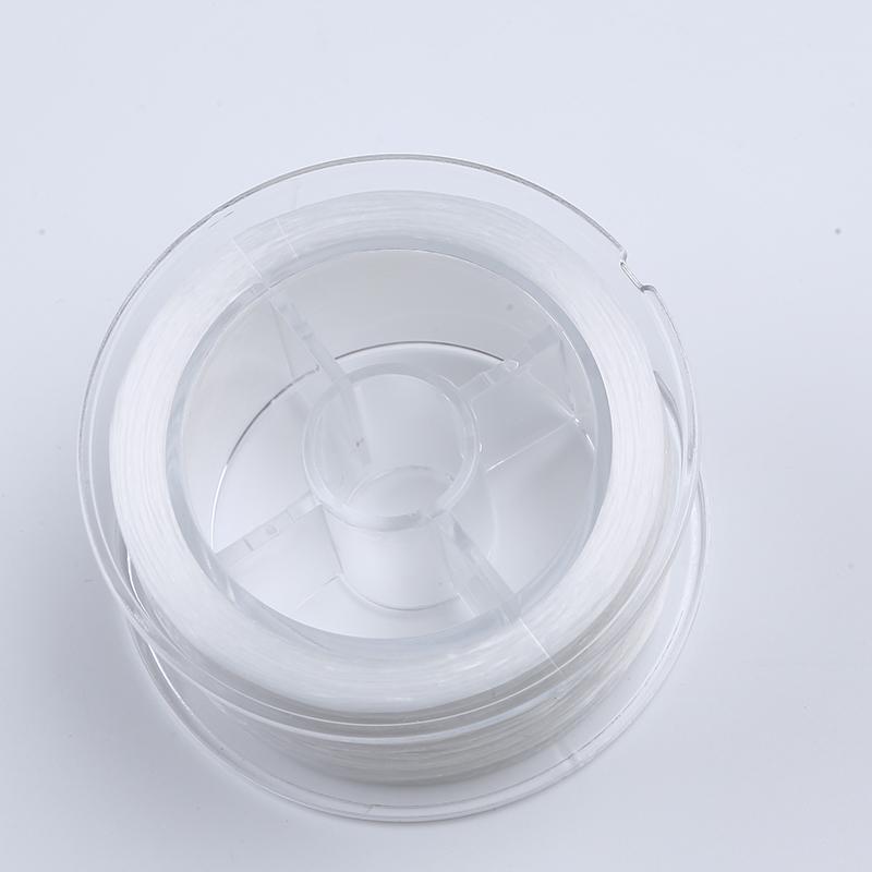 1Roll Transparent Elastic Crystal Line Beading Cord String Wire Thread for Jewelry Making Bracelet Accessories