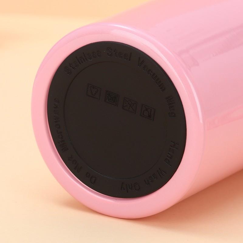 Stainless Steel Vacuum Insulated Travel Mug With Carabiner Strap Leakproof Straw Lid 700ml Office Car Outdoor Use