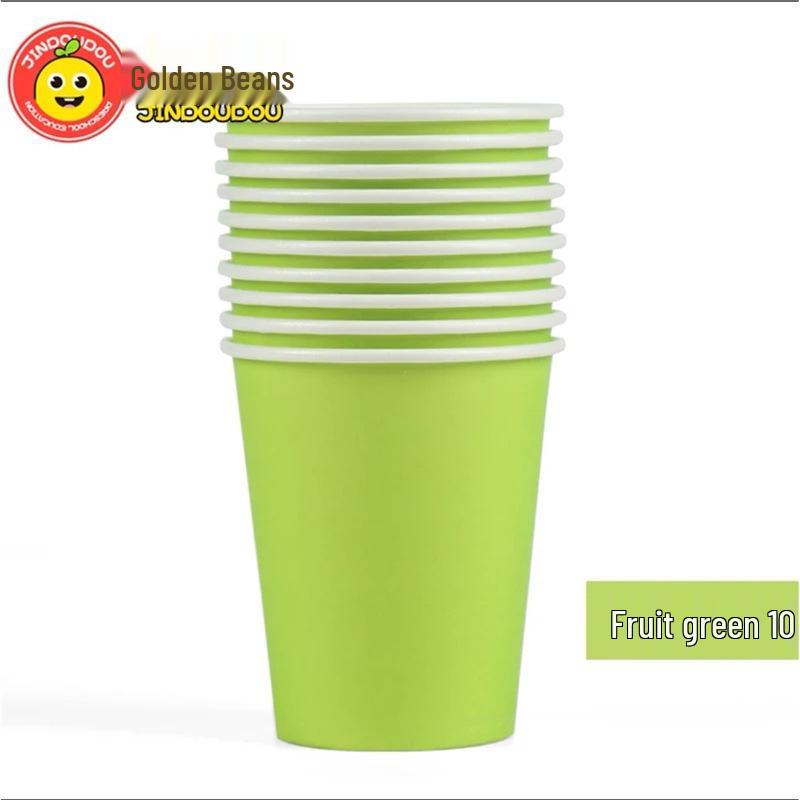 Children's DIY Craft Kit: Eco-Friendly Color Paper Cups for Kindergarten Art Projects