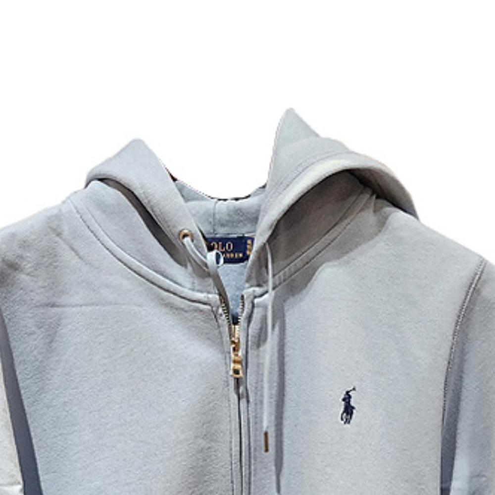 Polo Ralph Lauren Hanorac Fleece cu Fermoar și Glugă Culoare Solidă Femei hanorac Albastru 211841657014