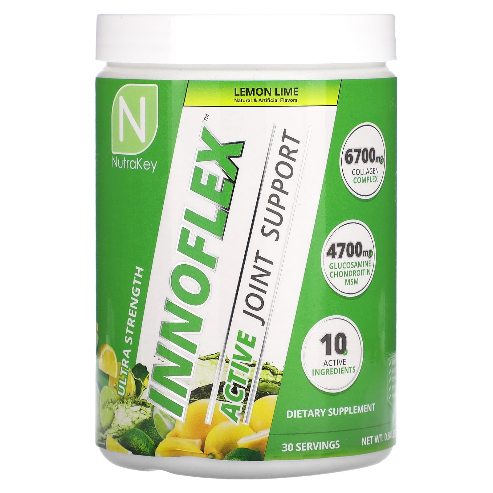 

Innoflex, Lemon Lime Flavor, 381G(0.84Lb)