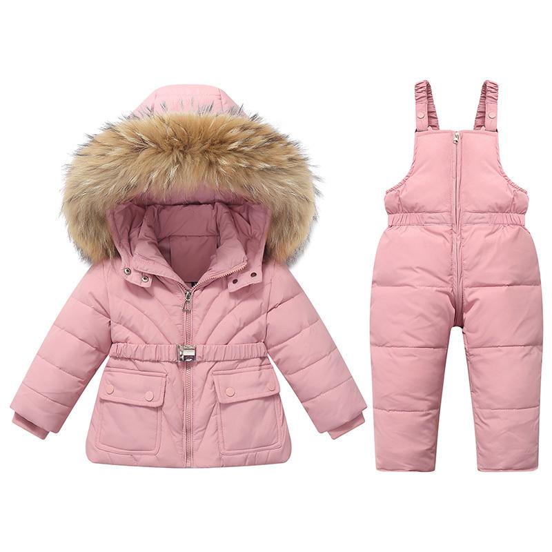 Children Down Jacket Jumpsuit Suit Winter