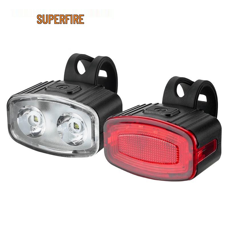 Shenhuo Bicycle Front and Tail Light Set