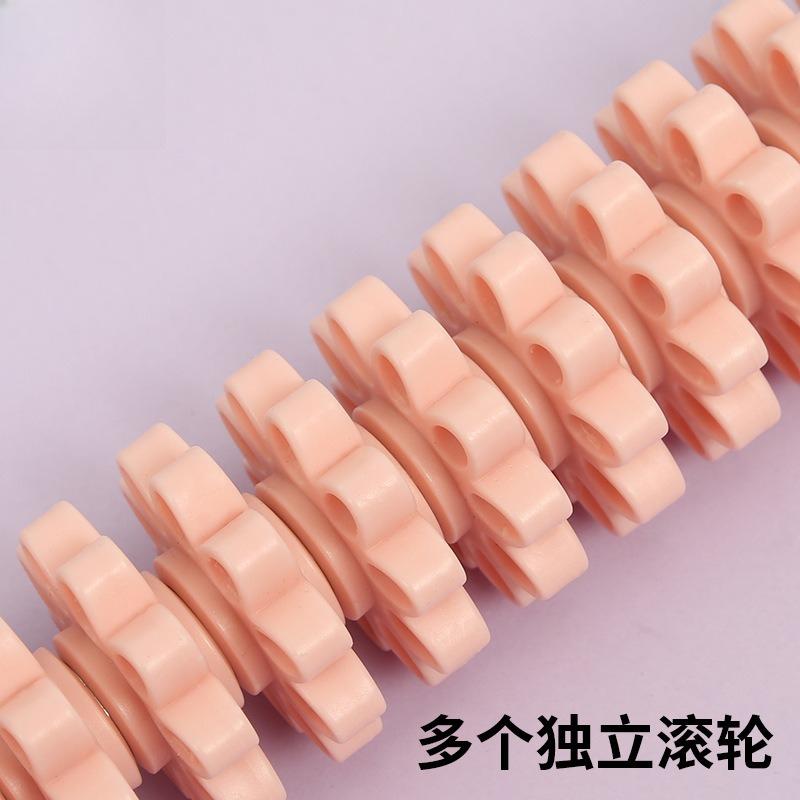 New Able Petal Yoga Roller Massage Stick Relaxing Muscles Multifunctional Fitness Yoga Massage Stick