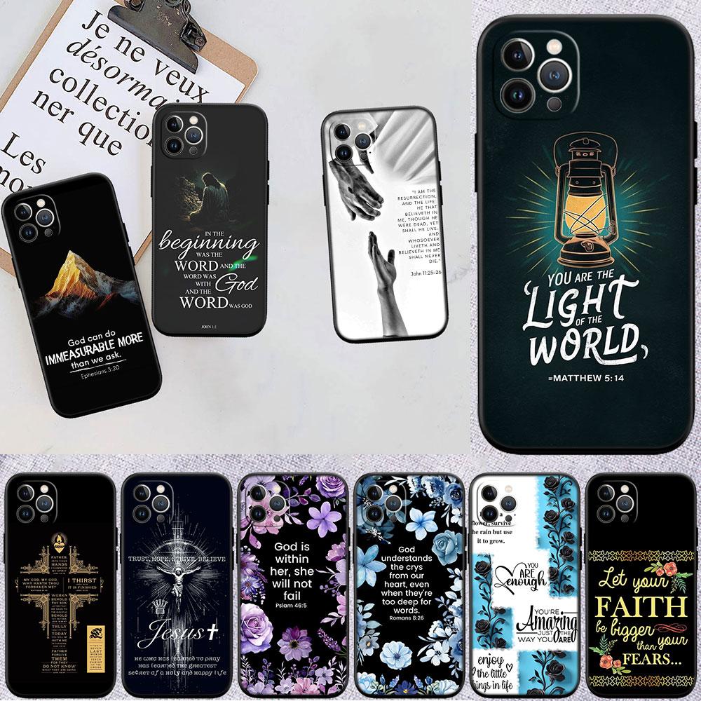 MY3 Bible verse Jesus Christ Phone Case for OPPO A40 A60 A80 A15 A16 A16K A12 A17 A17K A54 A54S A53 A53S A55 A56 A57 A98 F23