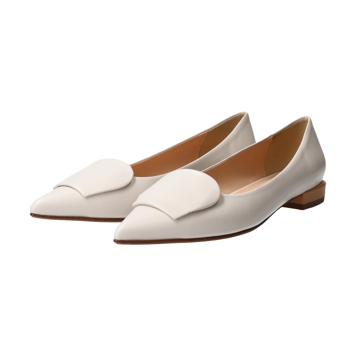 

Туфли-лодочки на низком каблуке с острым носком F41503 Ivory Combination cm [Fabiorsconi] Женские 24.0