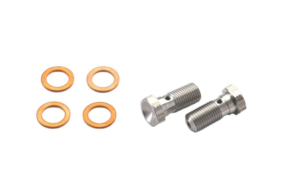 SWAGE LINE Banjo Bolt Stainless Steel 3/8-24UNF L22 Single 2