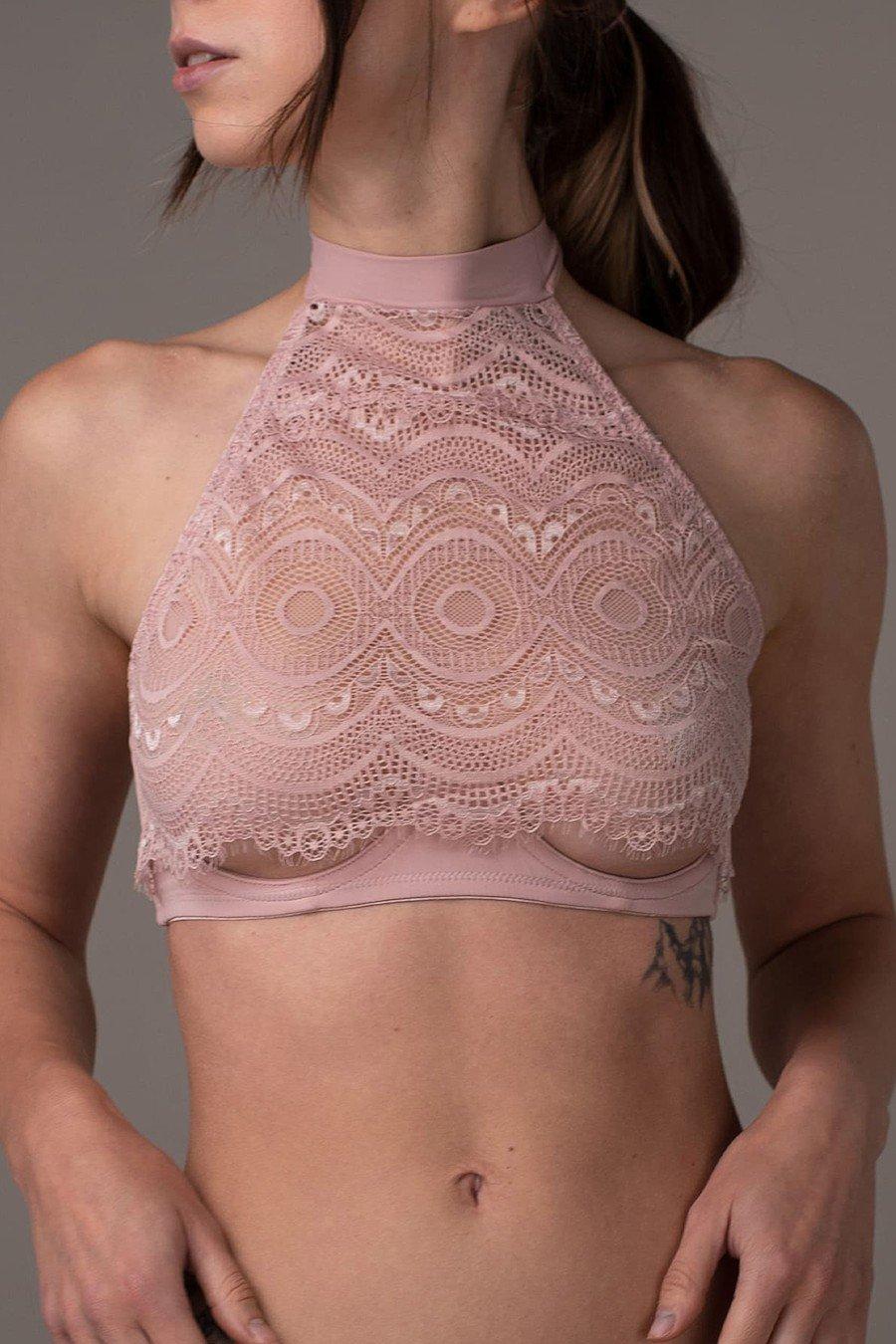 

Топ з м якою чашкою brabrabra (85565) 75B рожевий