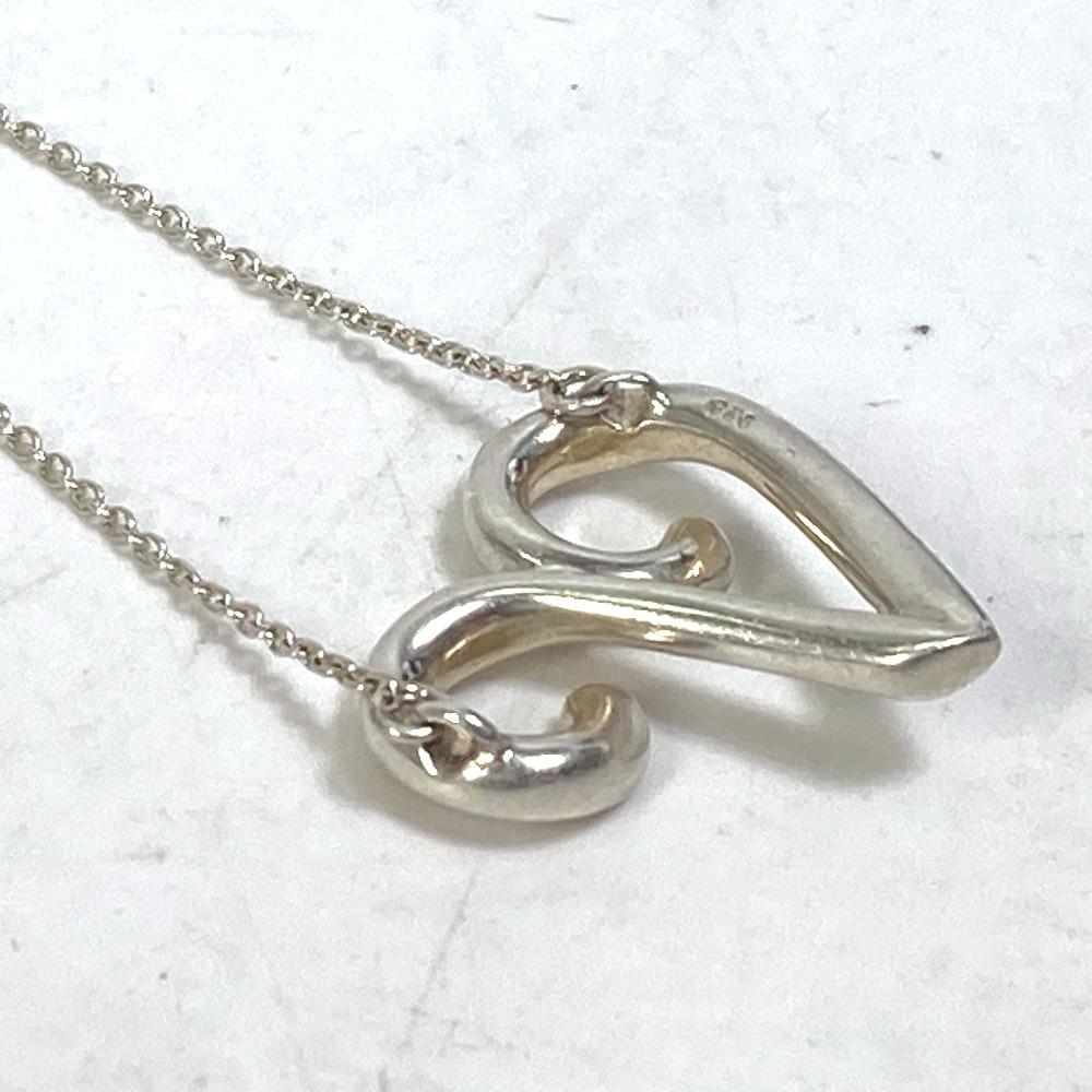 TIFFANY&Co. Initial V Paloma Picasso Accessory Pendant Top Necklace SV925 Silver