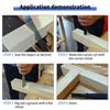Chrome Vanadium Steel Right Angle Wood Chisel 90° Hinge Mortise Carving Grooving Tool for Woodworking