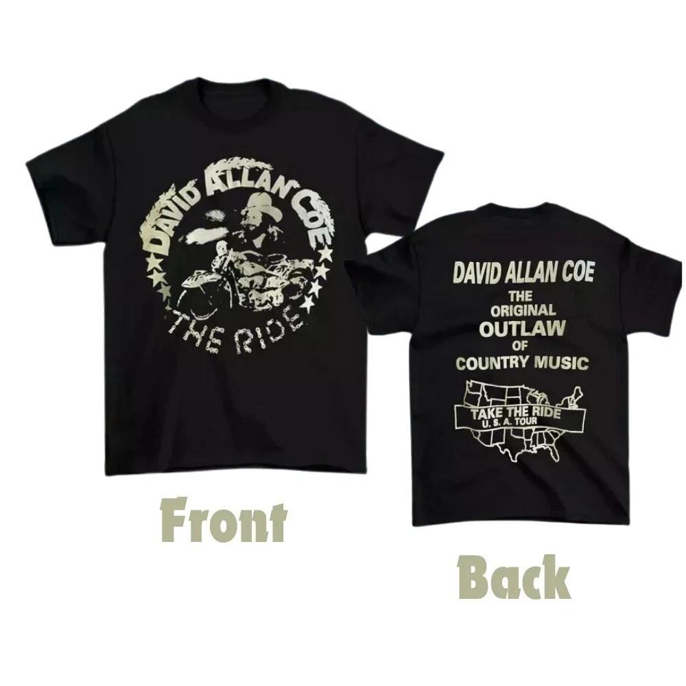 David Allan Coe Concert Unisex S-235XL Shirt BL2 S разноцветный