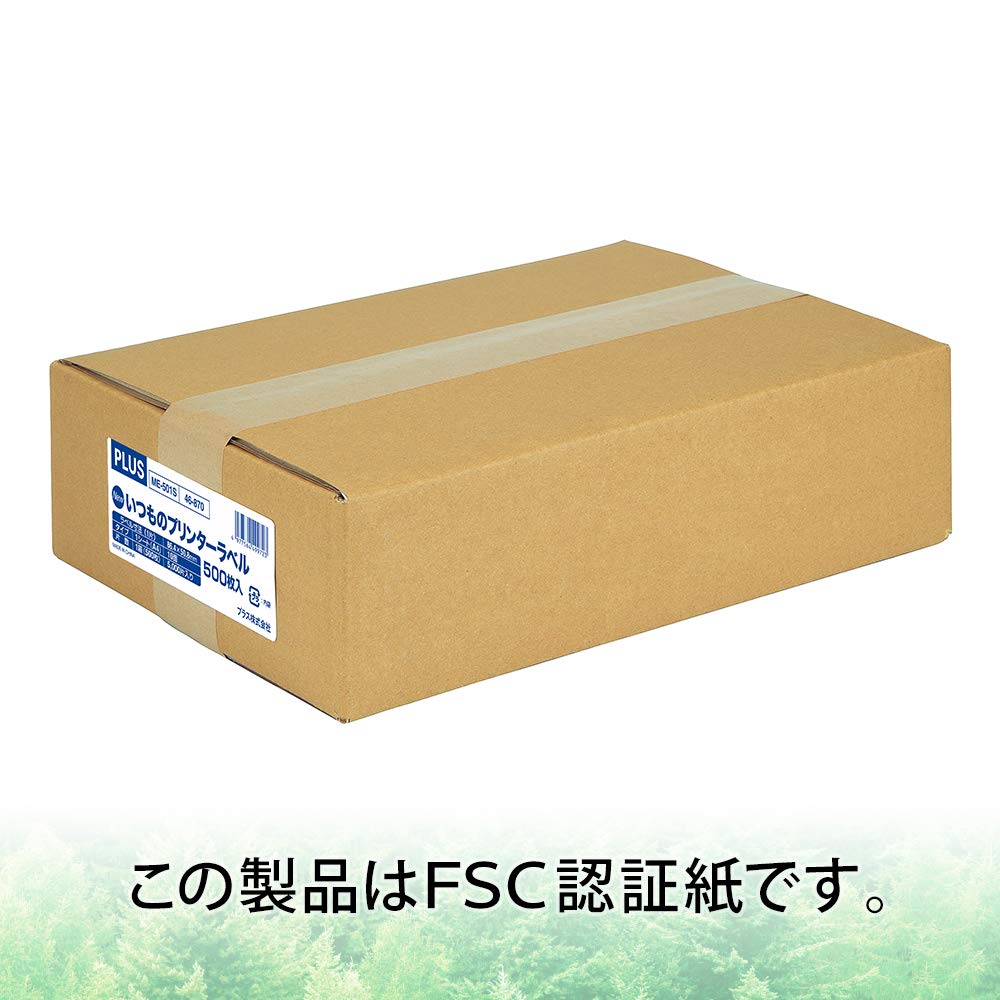 Plus Label Usual Label FSC Certified Paper 10 Pages 500 Sheets ME-501S 48-870