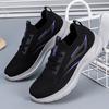 Fashion Autumn New Knitted Shoes Mom Shoes Connected Mail Order Sports Casual Shoes Ladies Casual Comfortable Single Shoes Men