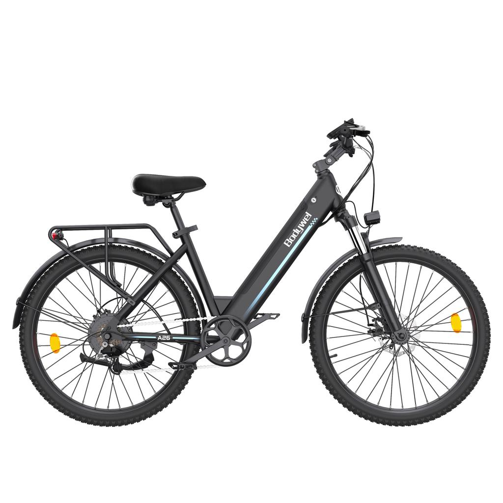Bodywel A26 Electric Bike for Urban Commuting,36V 13.5Ah Removable Battery