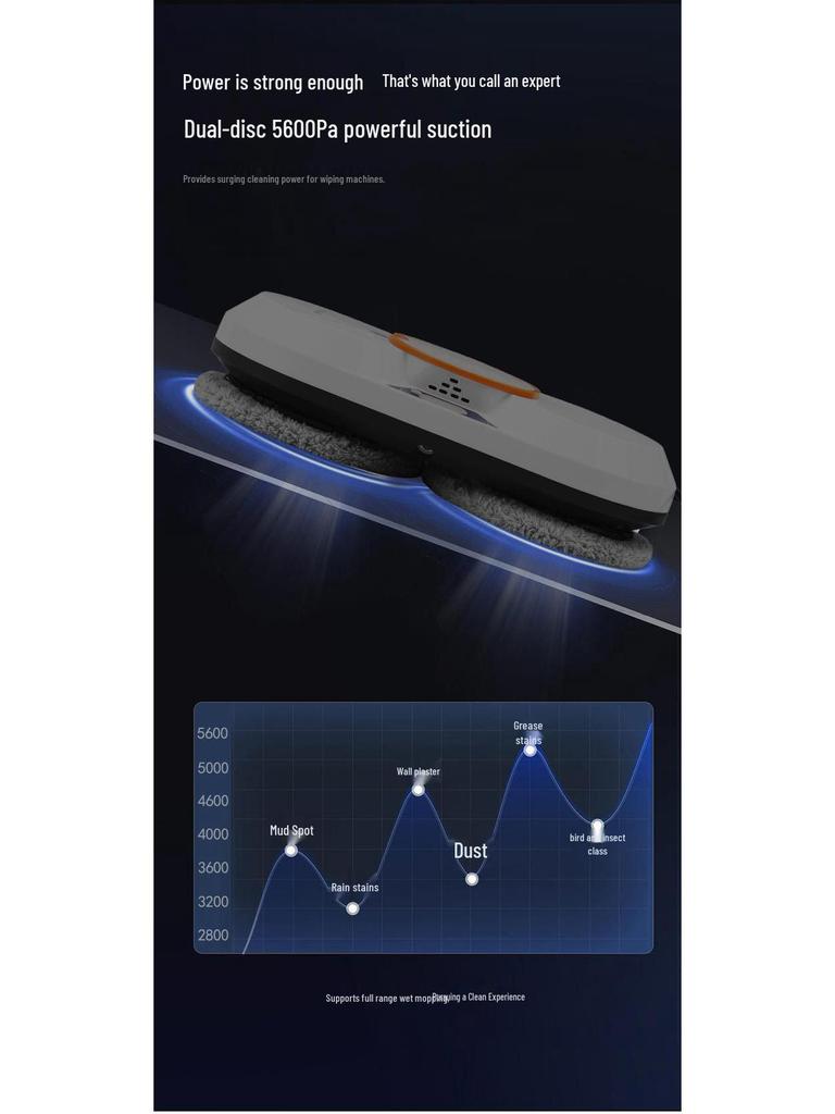 Smart Dual-Spray Automatic Window Cleaning Robot for Home