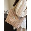 2024 Fashion Korean Canvas Tote Bag for Female College Students