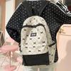 Schoolbag School Bag Junior High School Girl College Student High School Cute Bow Large Capacity Backpack Commuter Travel Backpack