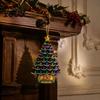 Holiday Gift Ideas 250 Anniversary USA Christmas Tree Ornament, 1776-2026 2D Acrylic Decorative Wall Ornaments Years America Hanging Decoration