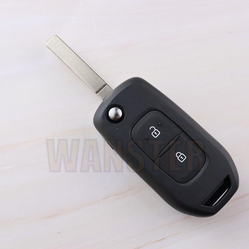 2 3 Button Car Key Fob Case Shell Housing for Renault Clio V 2021 Megane 3 Symbol Logan 2 Sandero 2 Dacia Duster Kadjar Captur