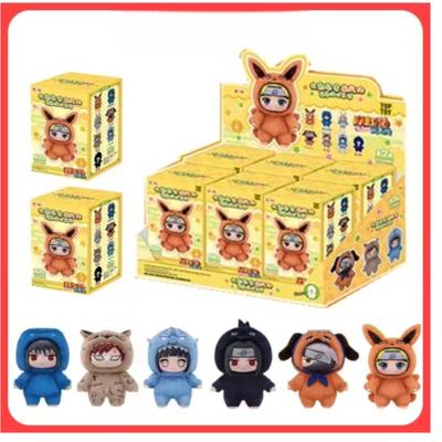 New EAKI Naruto Blind Box Shippuden Party Series Stuffed Plush Handmade Ornament Toy Collection Gift