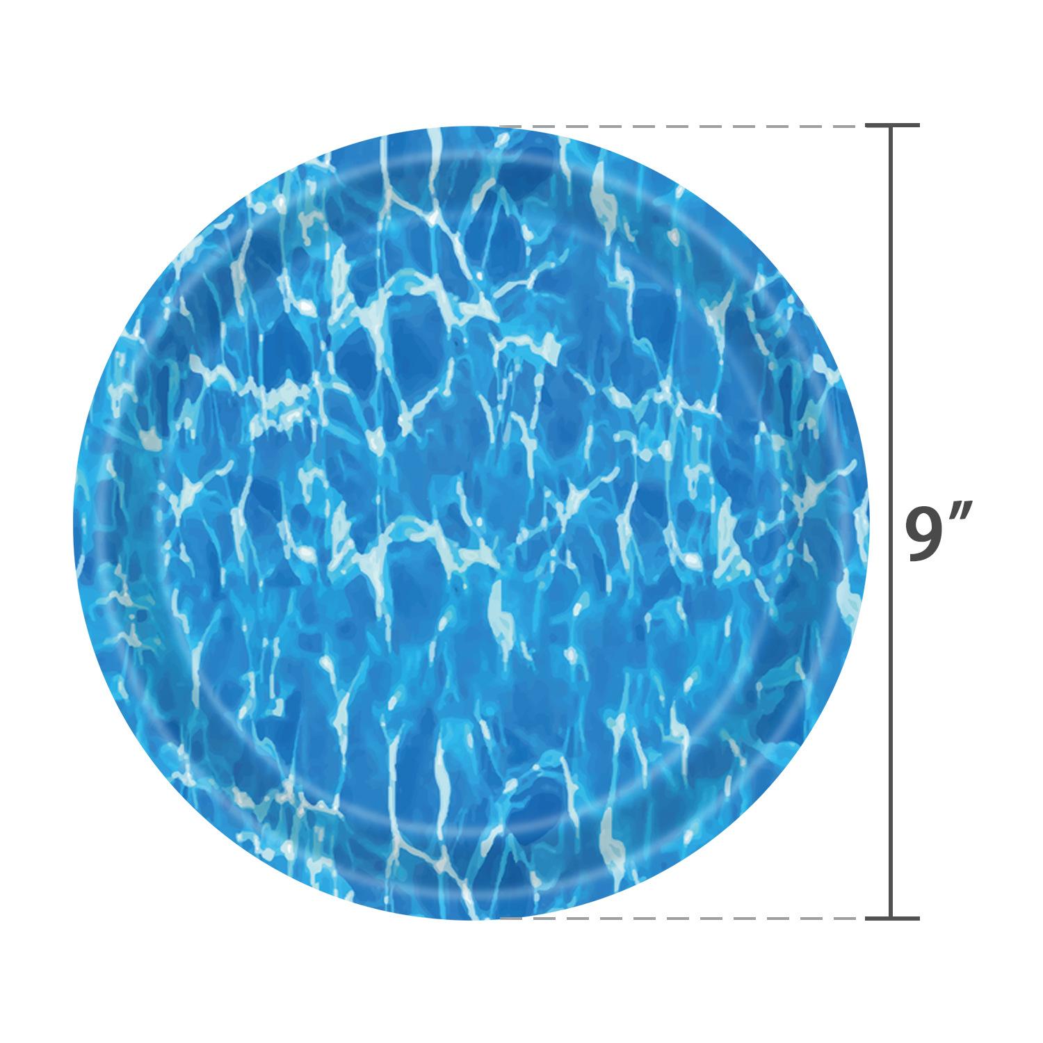 

Waves and ripples theme children s birthday party supplies 7-inch 9-inch paper tray 9-ounce paper cup party