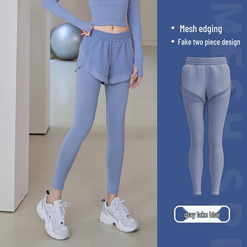 

Женские персиковые фитнес-брюки для йоги с сетчатым карманом XL