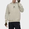 Fila Fusion Letter Print Loose Hooded Sweatshirt Men Sweatshirt Suede T11M341205ABG