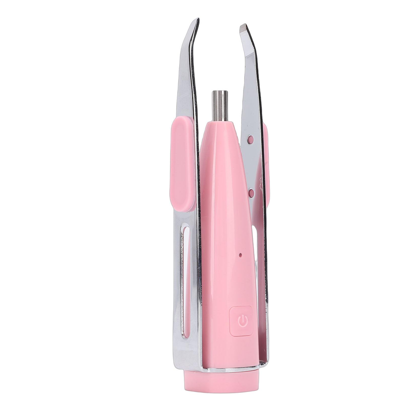 Eyebrow Tweezers with Camera 10X Zoom App Connected LED Lighted Eyebrow Hair Removal Tweezers