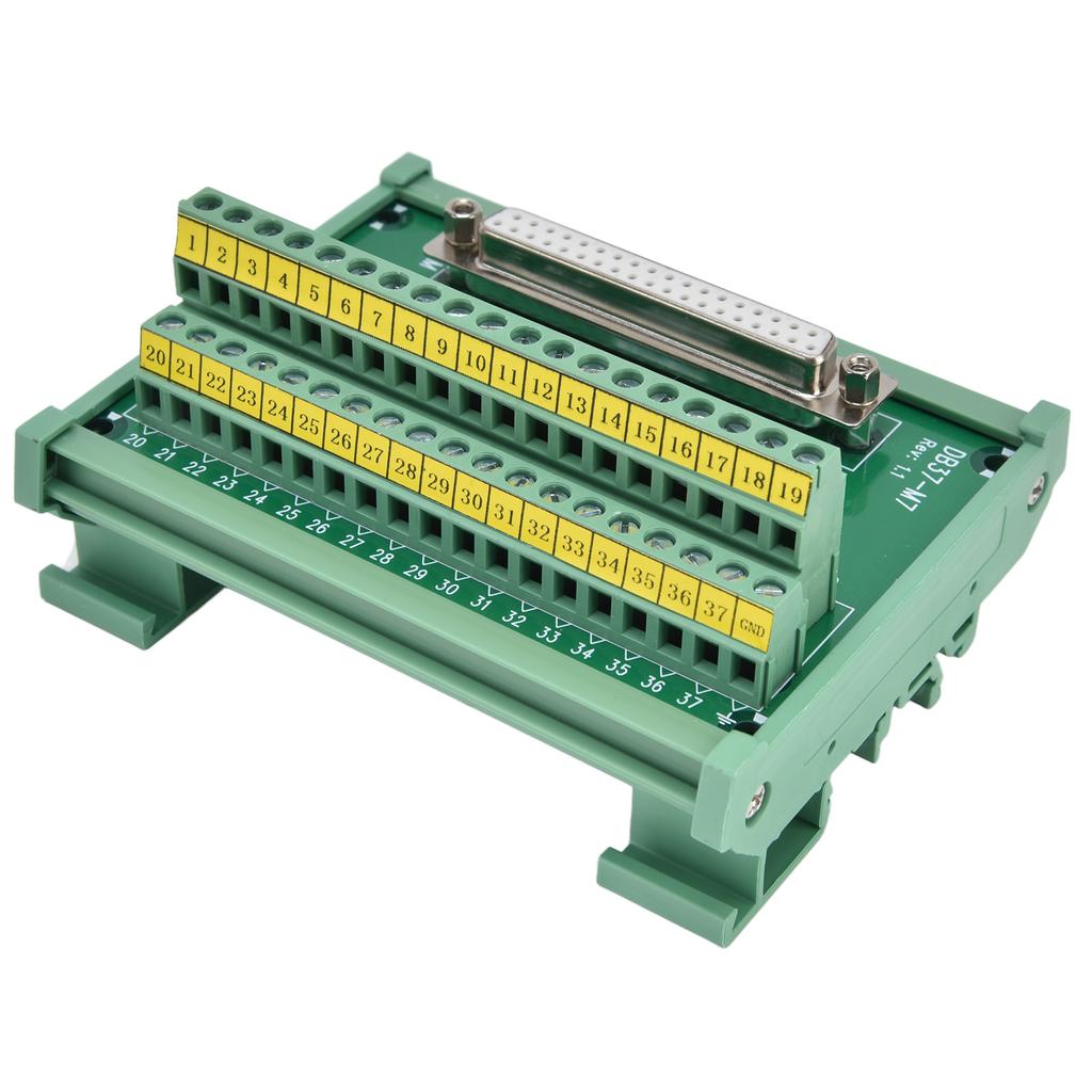 Terminal Board Adapter Plate Connector Module PCB Breakout Female DC 60V DB37‑M7