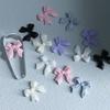 30pcs Resin Bowknots Nail Art Decorations 3D Bows Ornaments Charms Jewelry DIY UV Gel Design Cute Manicure Accessories