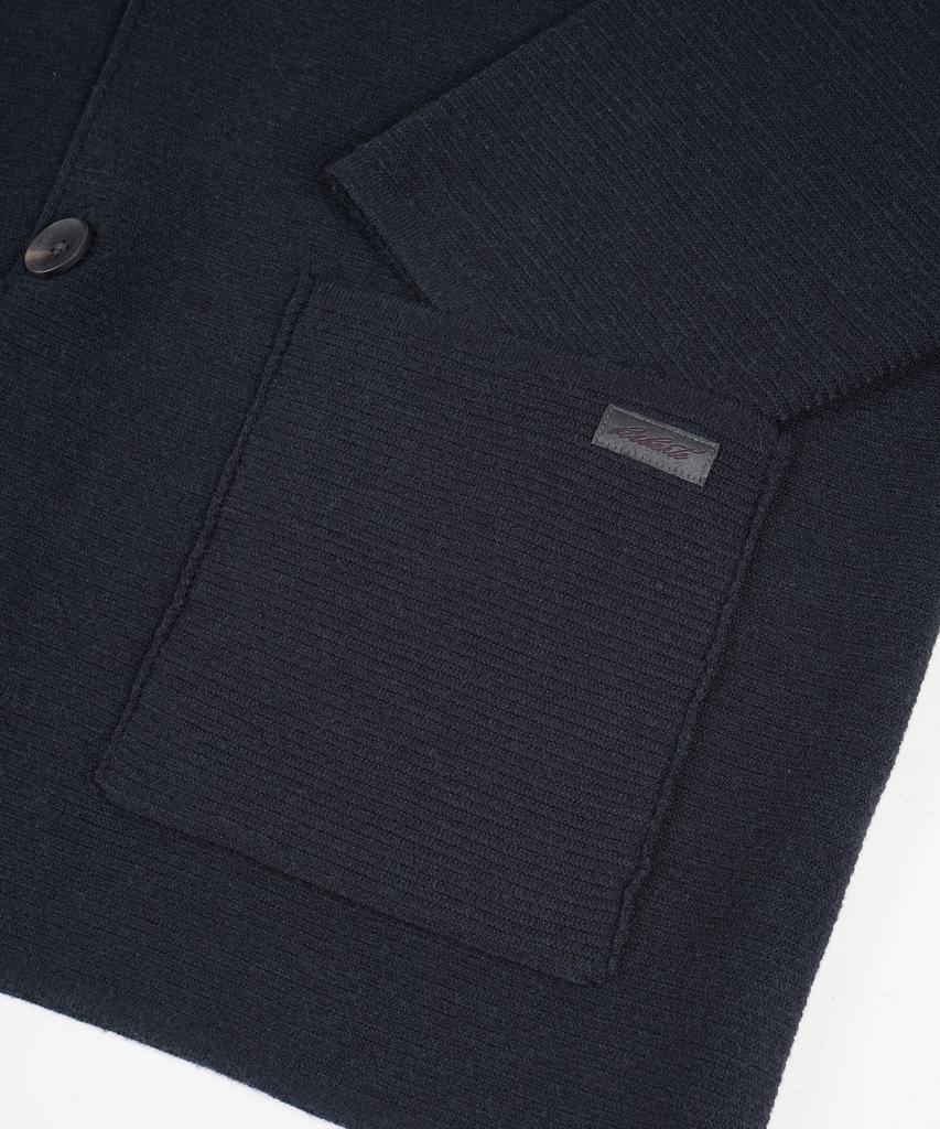 Birbante Soft Washable Jacket Cardigan - Dark Navy