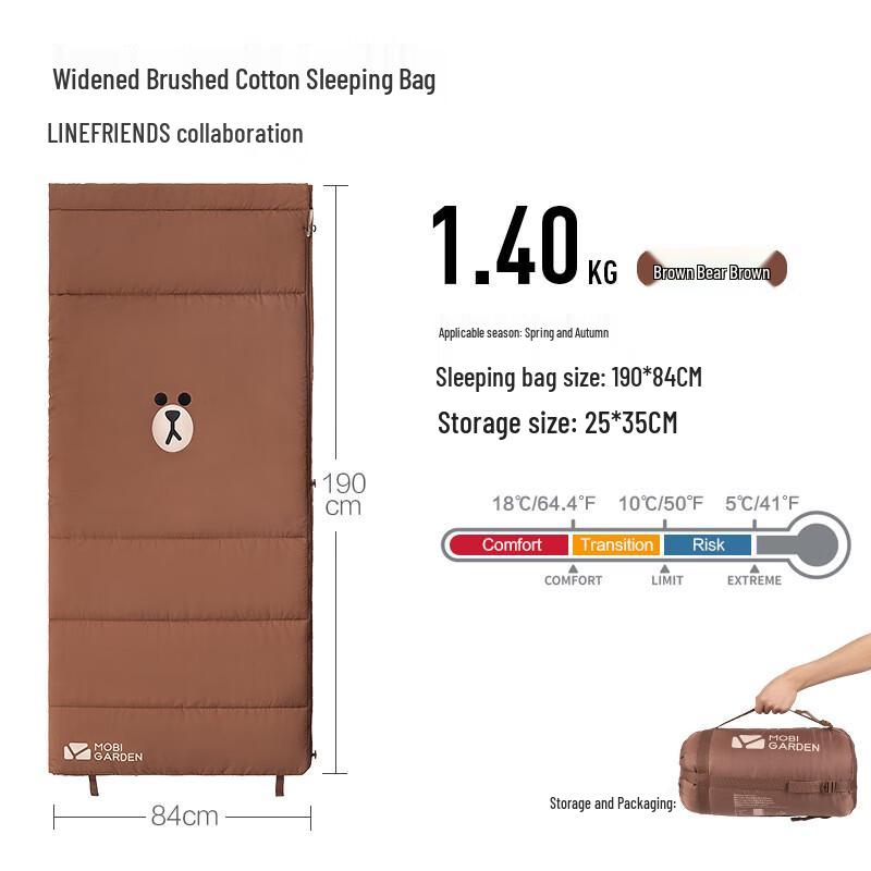 

IOSN Adult Portable Camping Sleeping Bag