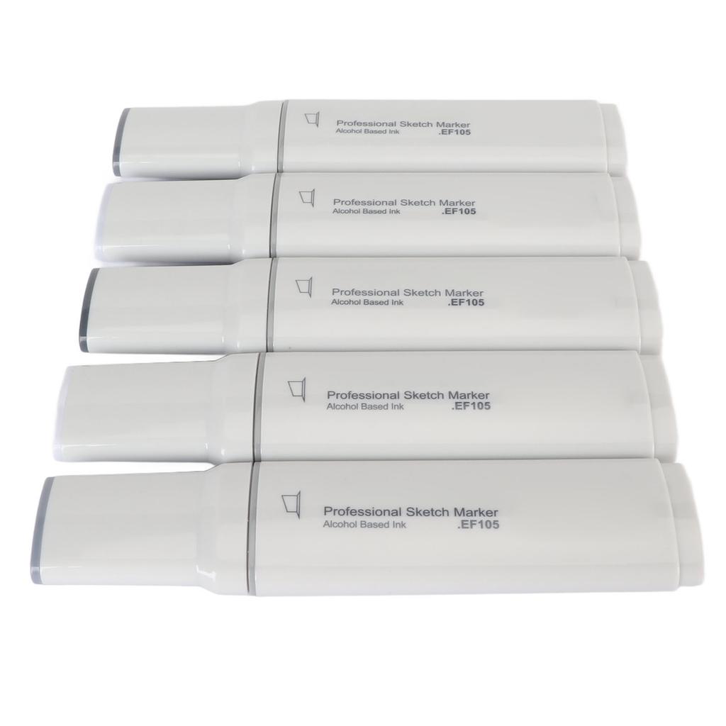 5PCS Jumbo Markers Large Wide Head Even Fluent Ink Absorption Jumbo Art Markers for Painting