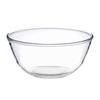Heat-Resistant Transparent Glass Salad Bowl Set