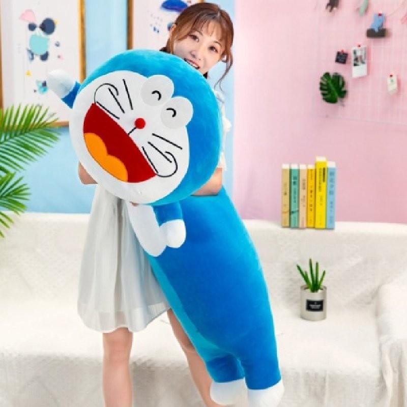 Ultra Soft Doraemon Plush Toy Hug Pillow For Sleeping Stretchy And Comfortable