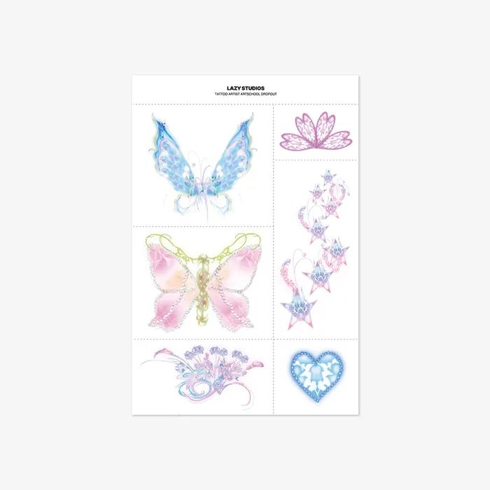 

Тату-мастер Бросивший художественную школу 01 Временная тату-наклейка