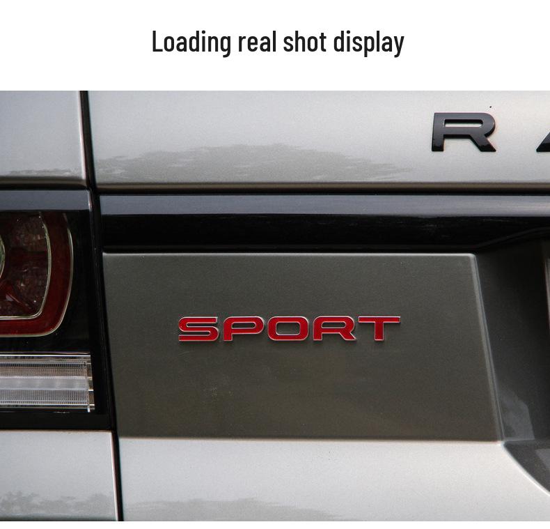 Land Rover SPORT Range Rover Sport Discovery Badge: Rear Lettering for Sport Models
