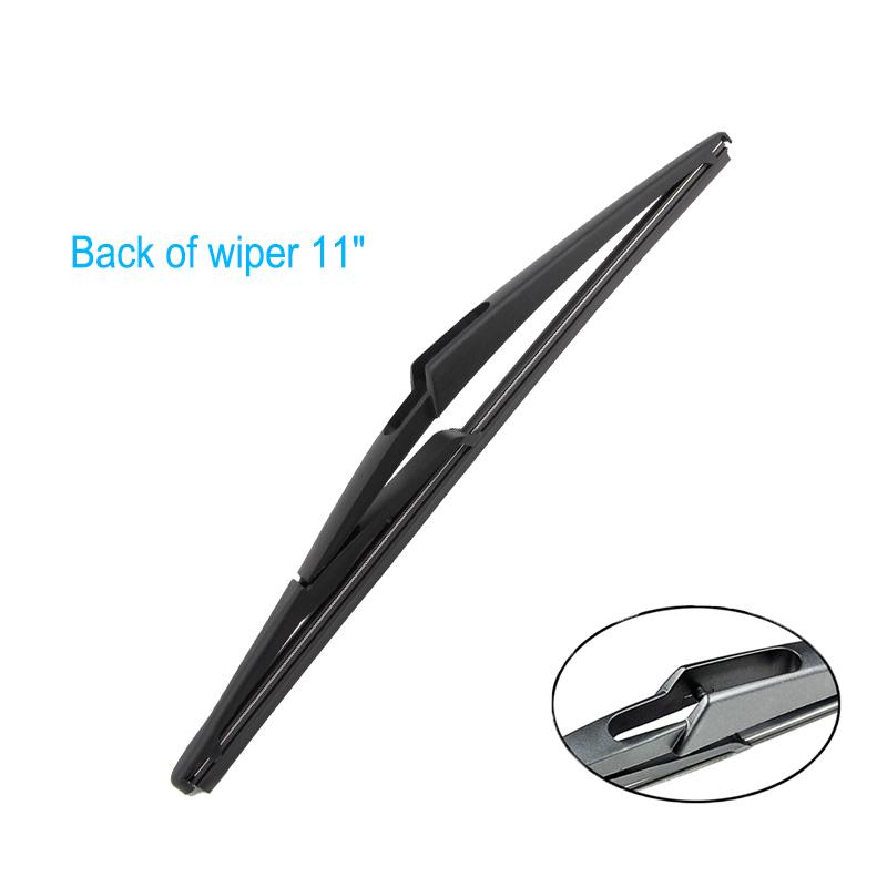 

Для Fiat 500L 2014 ~ комплект передних и задних щеток стеклоочистителя, резак для очистки резины, лобовое стекло, ветровое стекло Rear Wiper