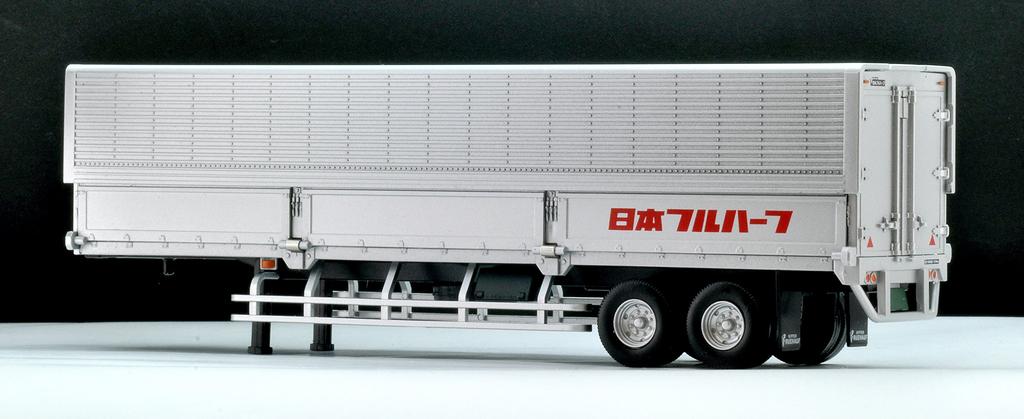Tomica Limited Vintage Neo Maßstab Hino HE366 Flügeldach-Auflieger Fruehauf Fertigmodell 1/64 LV-N167a (Nippon FPR239) Weiß/Blau,