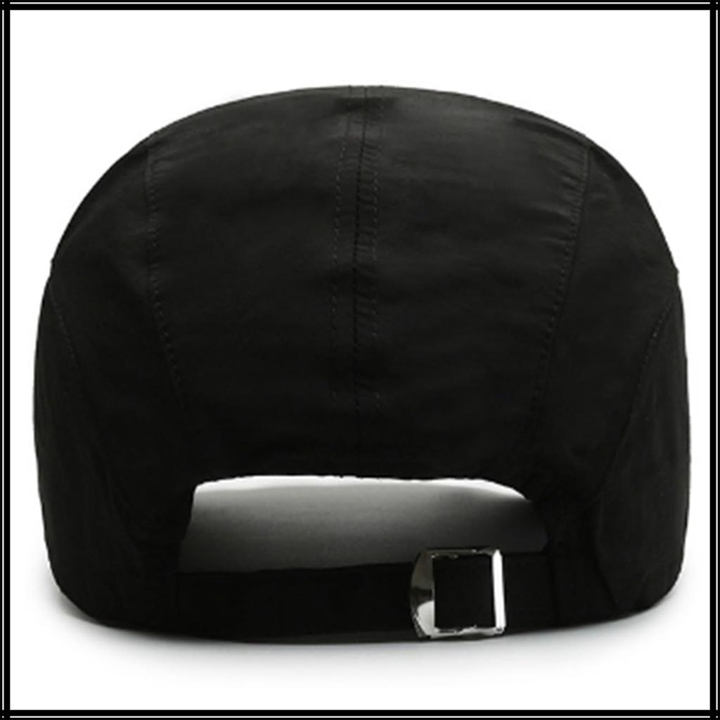 Baseball Ein-Punkt-Schirm CA975 [White Fang] Hut, Kappe, Logo, Kappe, Stilvoll, Modisch, Cool, Herren (Schwarz)