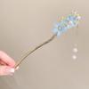 Traditional Sandalwood Hairpin for Chinese Cheongsam & Hanfu Updo