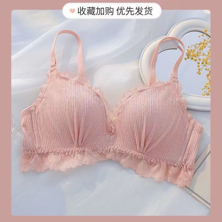 Women Lace Bras Wireless Push Up Bras Sexy Underwear Adjustable Brassiere
