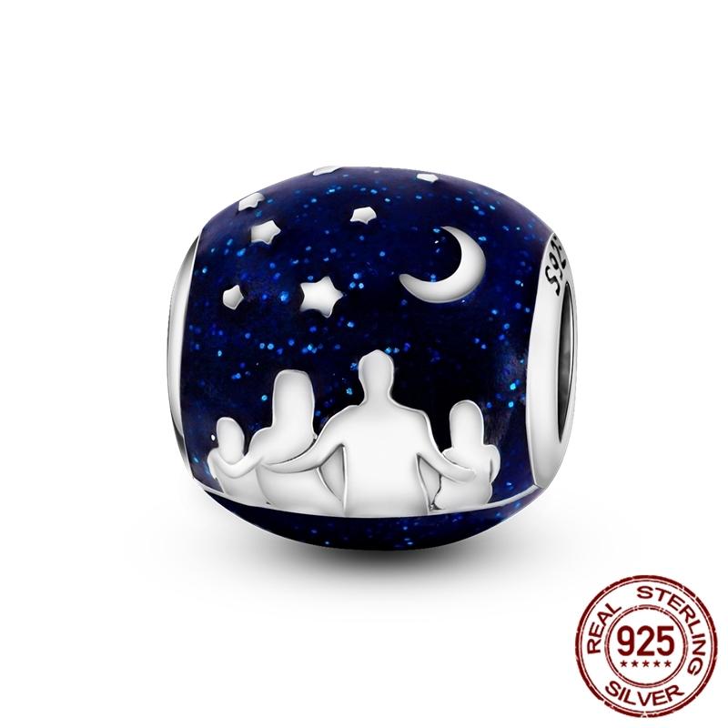 New In MotherS Day Copper Charm Mom Mother Family Charm Bead Fits Genuine Bracelets DoItYourself Woman Jewellery Gifts