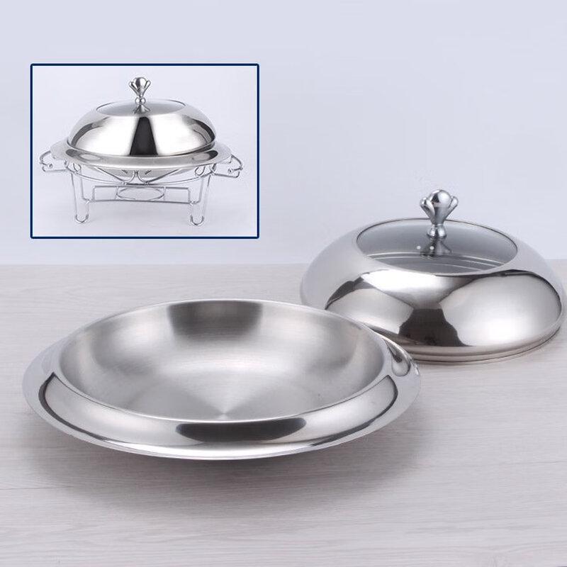 ZISIZ Stainless Steel Crown Alcohol Stove Set