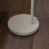 Metal Frame Floor Lamp with 350 Degree Rotating Lampshade, for Living Room and Bedroom, LED Bulb Included, Grey