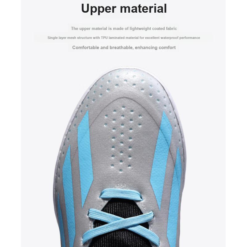 adidas X Crazyfast Messi.3 TF J Infinito Pack Kids Sneakers Silver Silver-Metallic Bliss-Blue IE4073