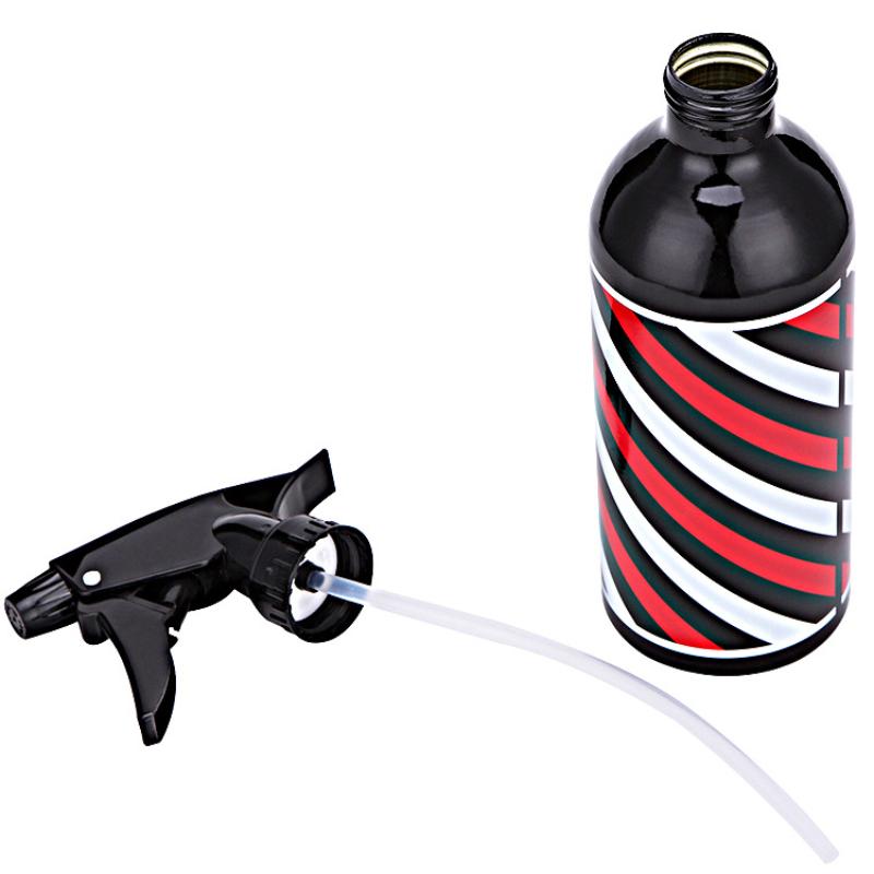 500ml Hairdressing Fine Mist Spray Empty Bottle PET Plastic High Pressure Retro Refillable Bottle Salon Hairdressing Makeup Tool